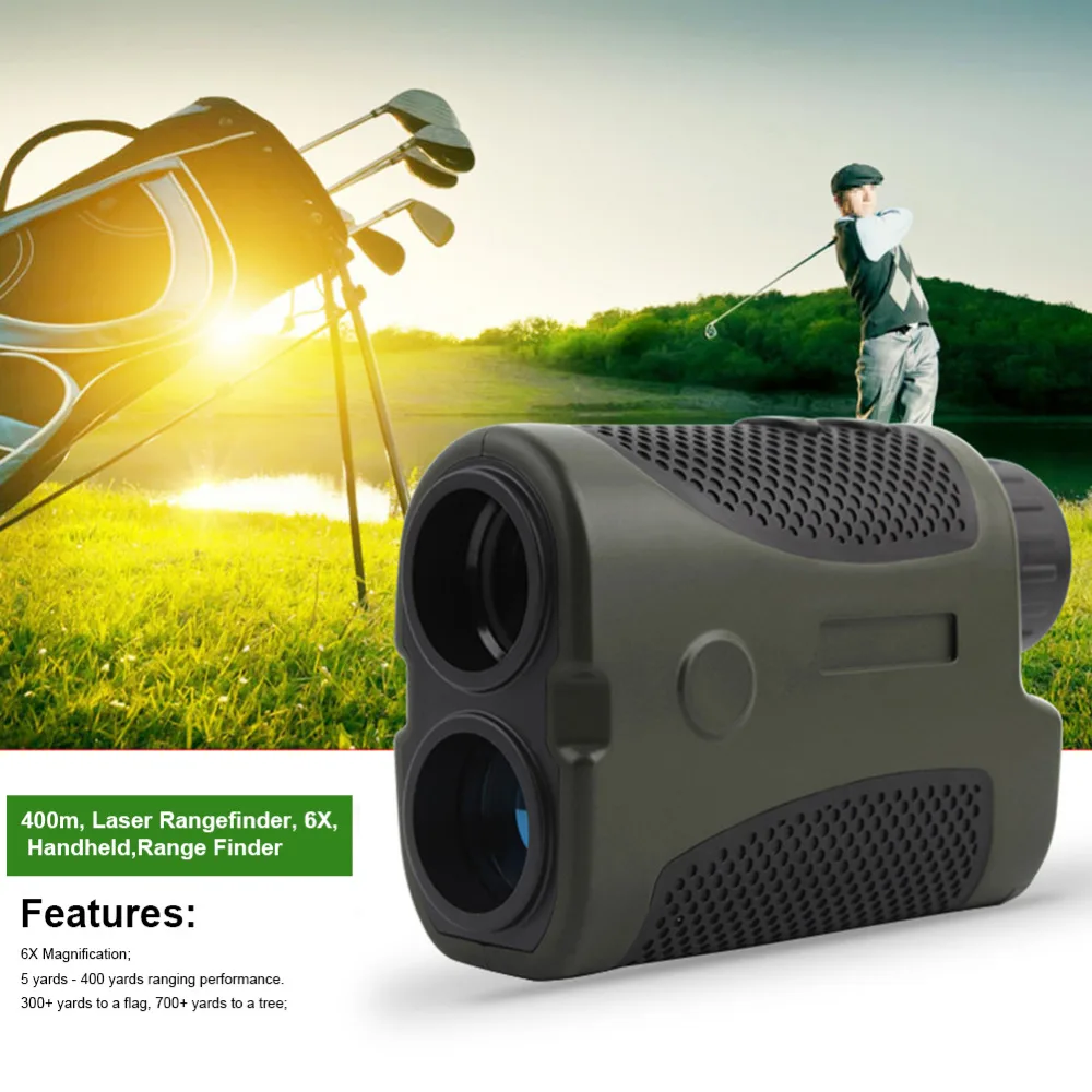 400m Laser Rangefinder 6X Handheld Range Finder with Angel Scan for Hunting Golf Range Finder Measure Distance Speed Meter 400m Laser Rangefinder 6X Handheld Range Finder with Angel Scan for Hunting Golf Range Finder Measure Distance Speed Meter