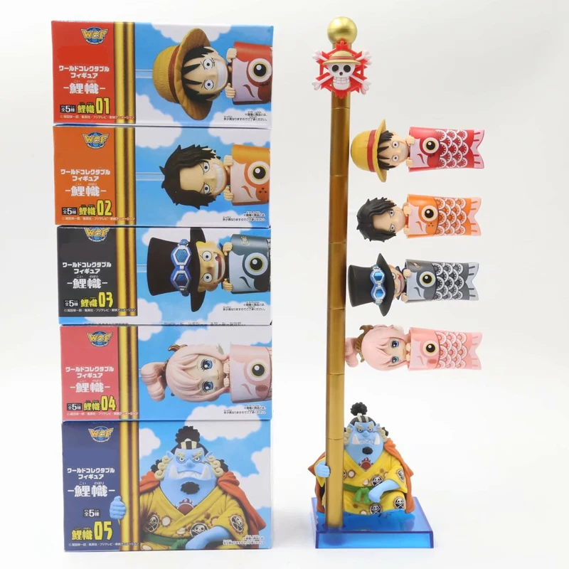 Buy 5pcs One Piece Anime Luffy Ace Sabo Shirahoshi