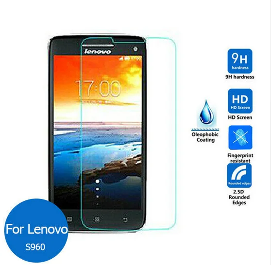 

Explosion-proof Front LCD Tempered Glass For Lenovo S850 S850T S 850 Screen Protector Glass Film pelicula de vidro+clean kits ><