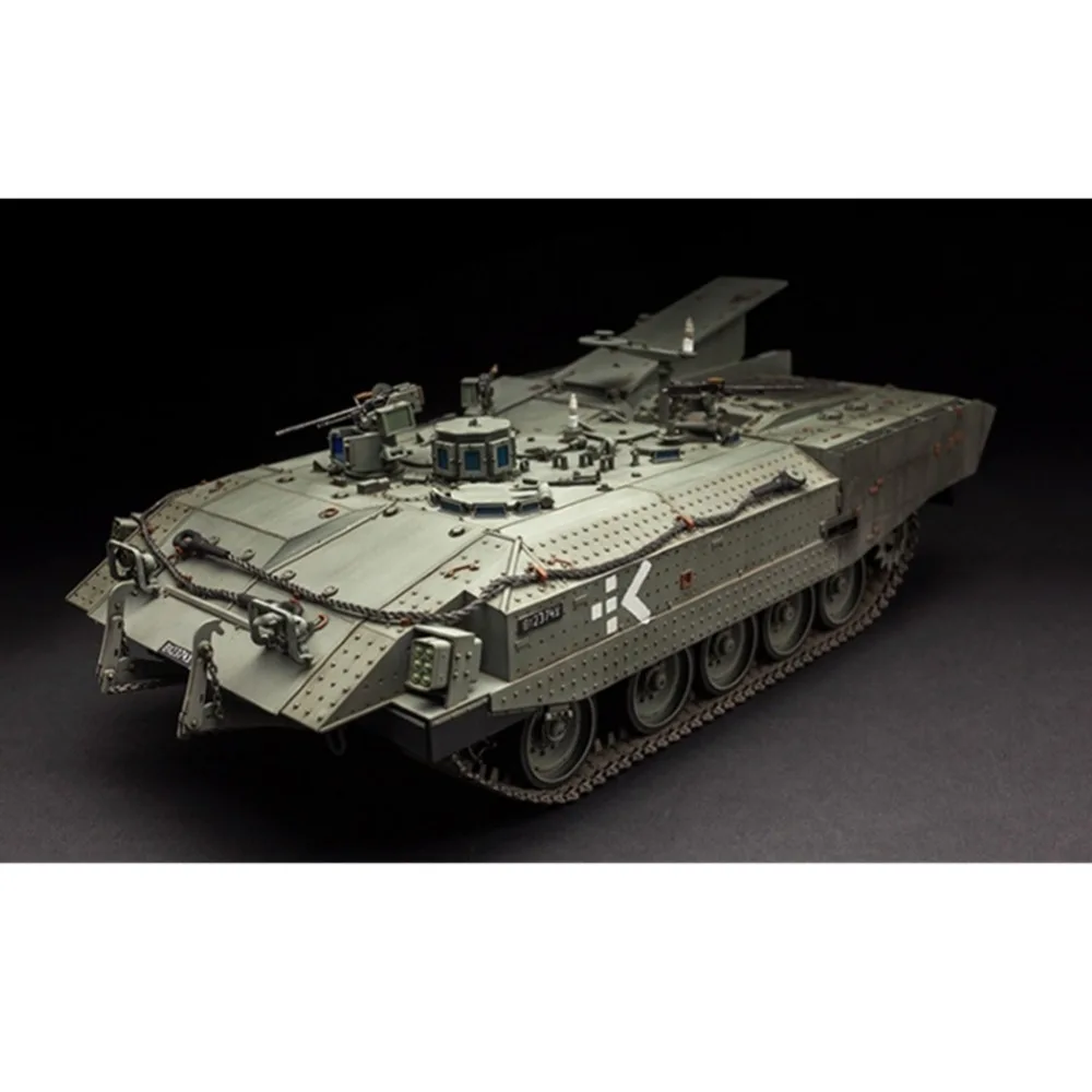 

OHS Meng SS008 1/35 Israeli Achzarit Heavy Armoured Personnel Carrier Late Plastic AFV Model Building Kits oh