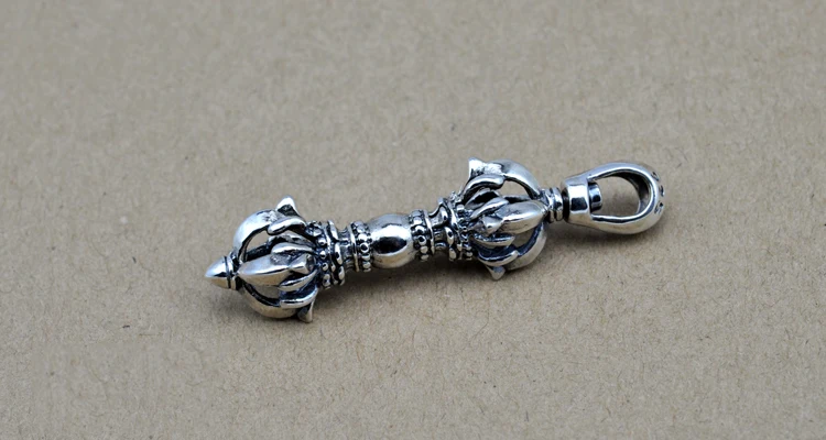 100-Real-925-Sterling-Silver-Vajra-Pendant-S925-Solid-Thai-Silver-Pendant-for-Necklaces-Men-Women (3)
