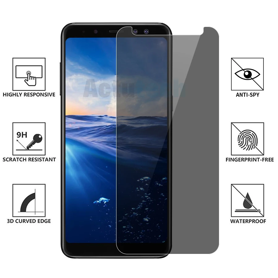 Закаленное стекло 9H для защиты экрана Samsung Galaxy J6 On6 J8 On8 J3 J5 J7 2017 защитная