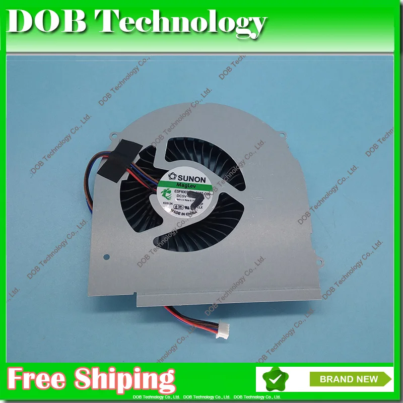

Laptop CPU Cooling Fan for Lenovo Y580 Y580M Y580N Y580NT 580A KSB0805HC 4 PIN Notebook cpu cooler fan controller heatsink