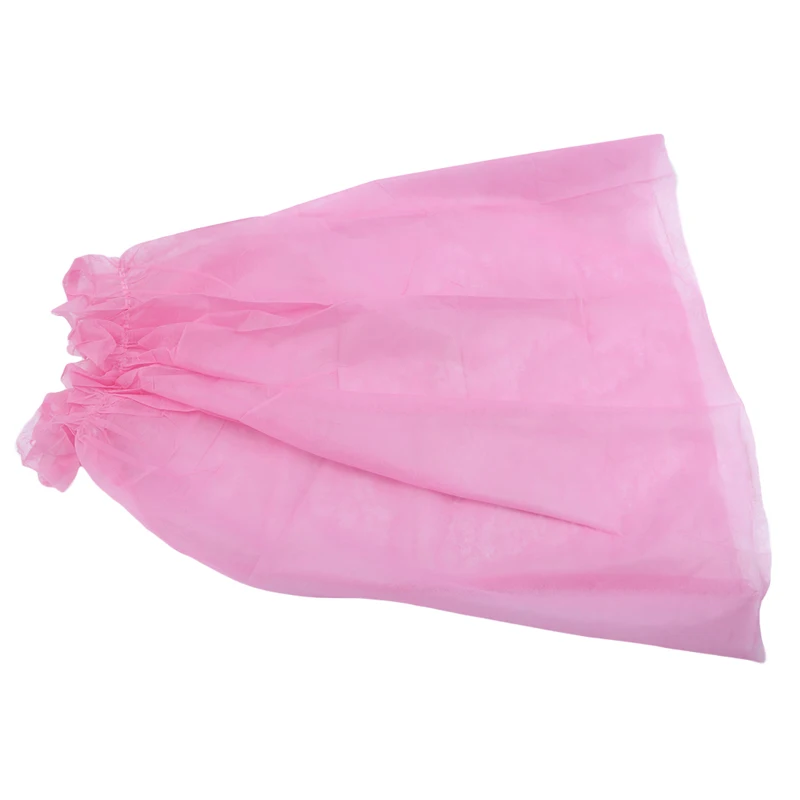 10 шт./компл. розовый цвет Красота салон одноразовый нетканый банные халаты платье одноразовый спа платья Красота пластинами титановыми Лидер продаж