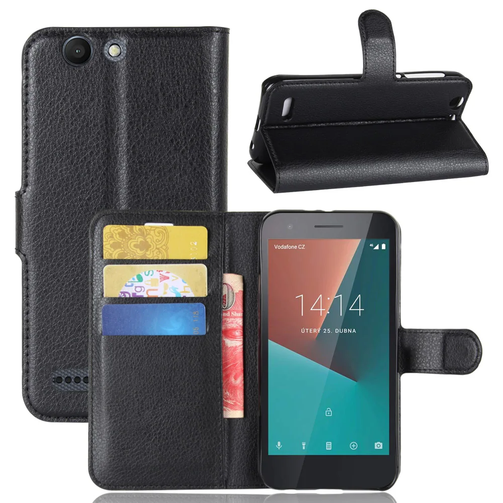 

YINGHUI For Vodafone Smart E8 Phone Case PU Leather Flip Protective case Back Cover For Vodafone Smart E8 VFD510 VFD-510 Cases