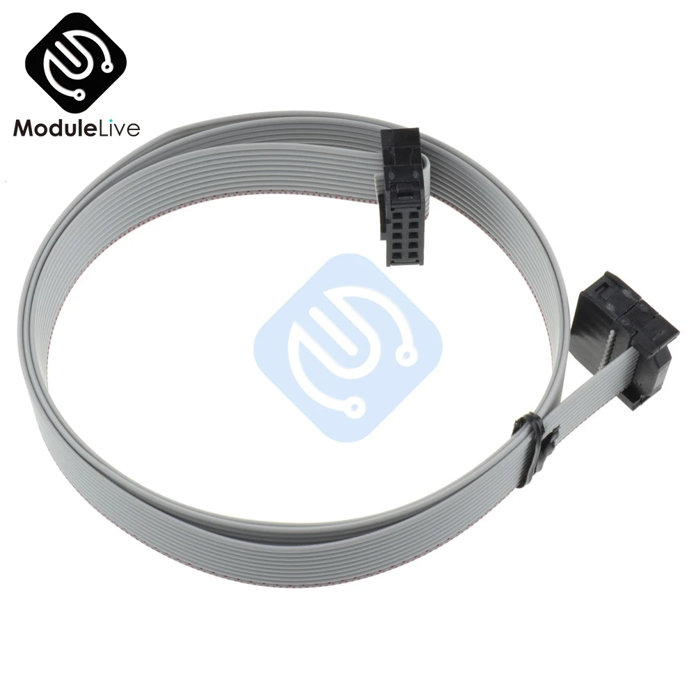 Кабель для передачи данных 70 см 10 контактов USB ASP JTAG AVR P IDC плоский 2 54