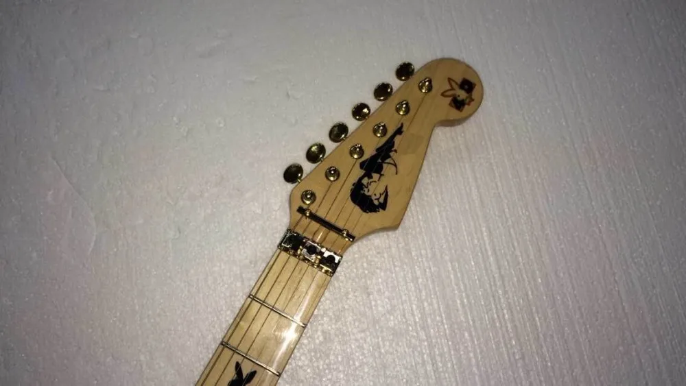 Wholesale New Arrival STR Electric Guitar Nude Woman On Body 150401