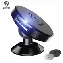 Baseus 360 Degree Universal Car Holder Magnetic Mobile Phone Soporte Movil Stand For Smartphone PC iPhone 7