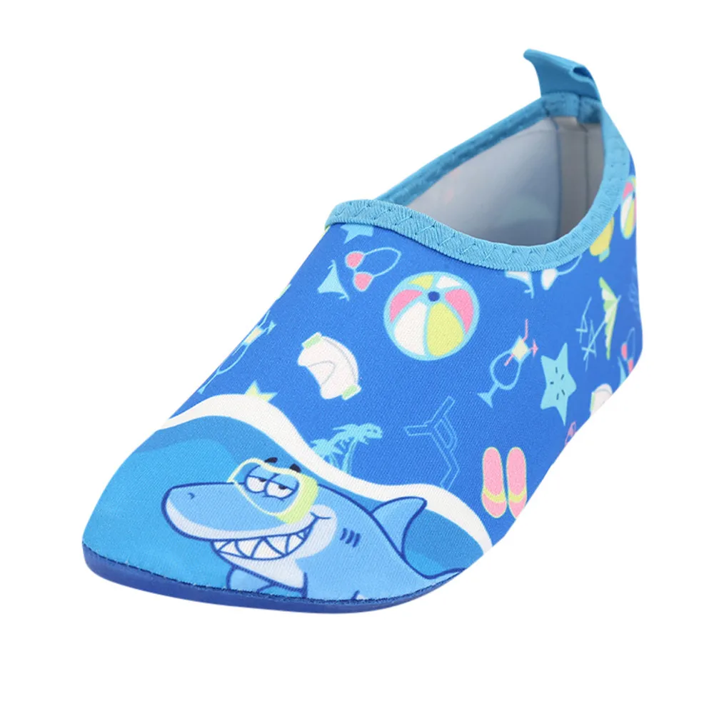 

Kids Quick Drying Water Shoes Baby Boys&Girls Sea Shark Beach Snorkel Socks Swimming Diving Child Aqua Socks Pool Shoes Slippers