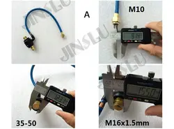 35-50 dinse M10 M16x1.5mm адаптер быстрый разъем для регулярных горелке соединения типа не факел включены для WP 17 18 26