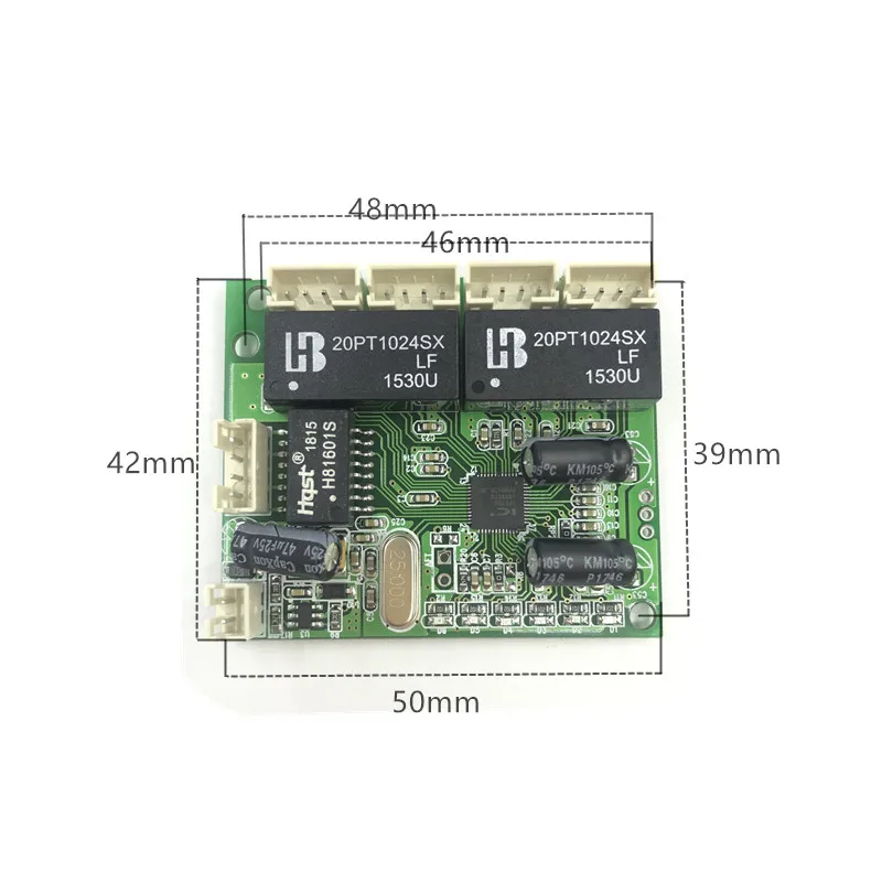 Мини PBCswitch модуль управления воспроизведением OEM мини размер 3/4/5 портов Сетевые
