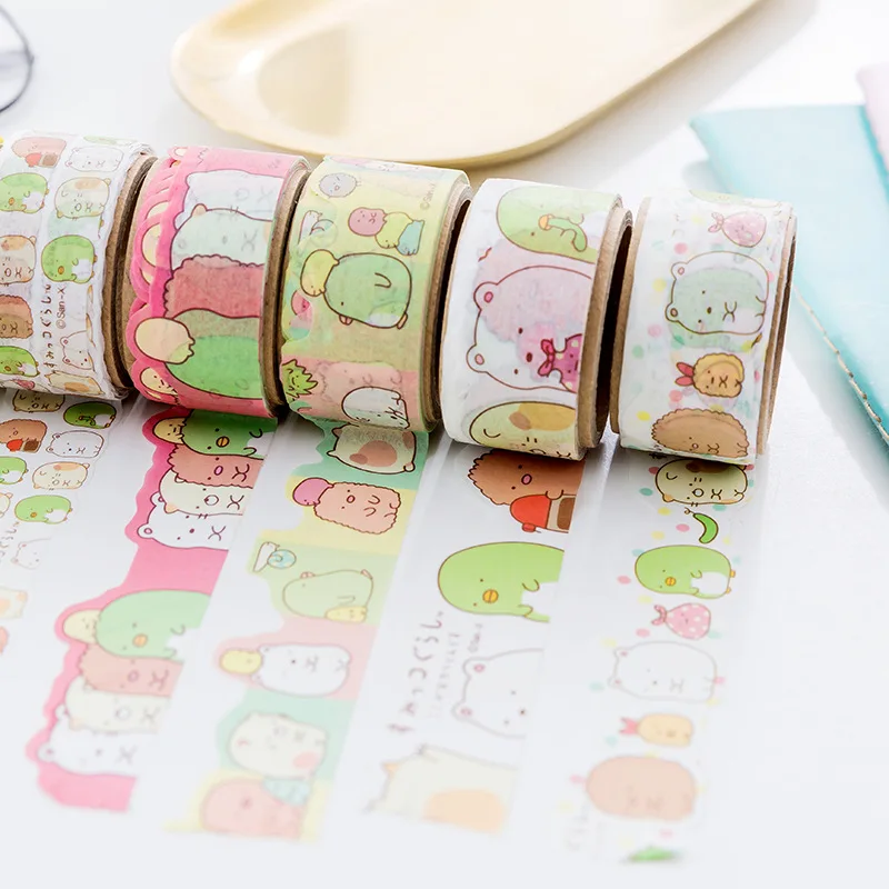 Love Sumikko Gurashi декоративная васи лента наклейка сделай сам скрапбукинг маскирующая