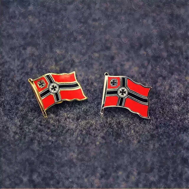 world war II German flag badge medal pin lapel with box free shipping