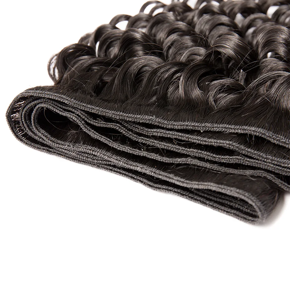 MS Lula натуральные бразильские волосы глубокая волна 1/3/4 пряди наращивание волос человеческих волос-Волосы remy 30 32 34, 36, 38, 40 дюймов