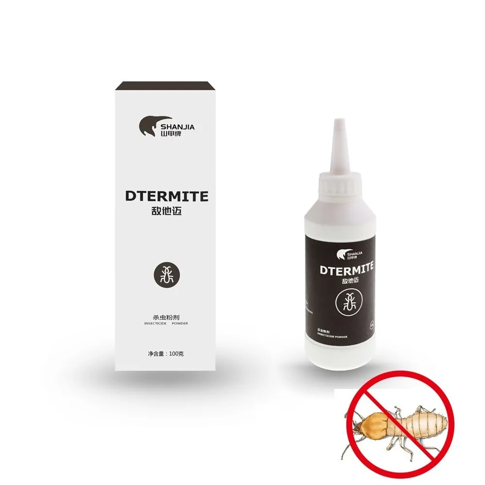 

100g Termite Powder Medicinal For Decoration Floor Wood Wall Trapping Nest Red Fire Ant Killer Pest Control Dtermite