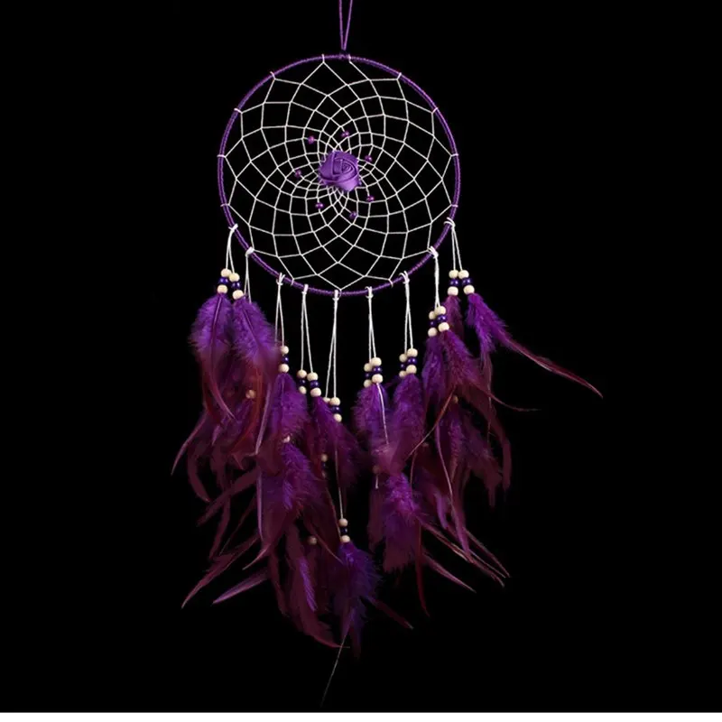 

3 Colors Dream Catcher Wedding Party Home Wall Hanging Decoration Indian Handmade Dream Catcher Ornament Christmas Birthday Gift