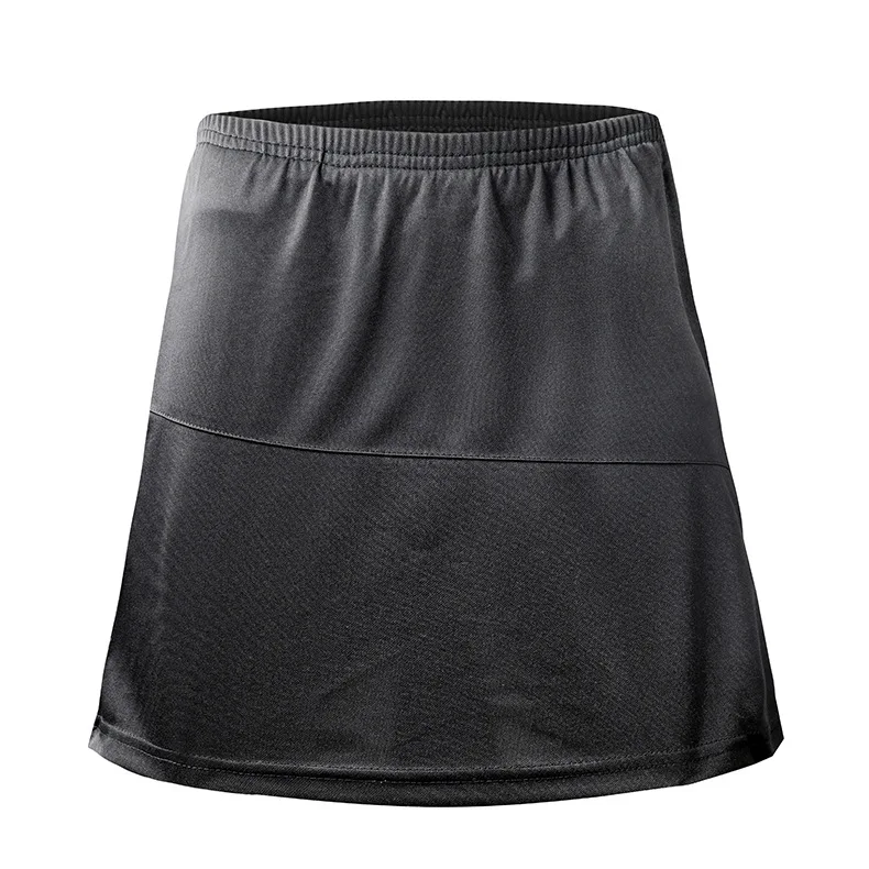 스포츠 스커트 여성 가방 힙 스커트 솔리드 컬러 와일드 안티 라이트 바지 스커트 메쉬 깃털 훈련 짧은 바지 스커트 