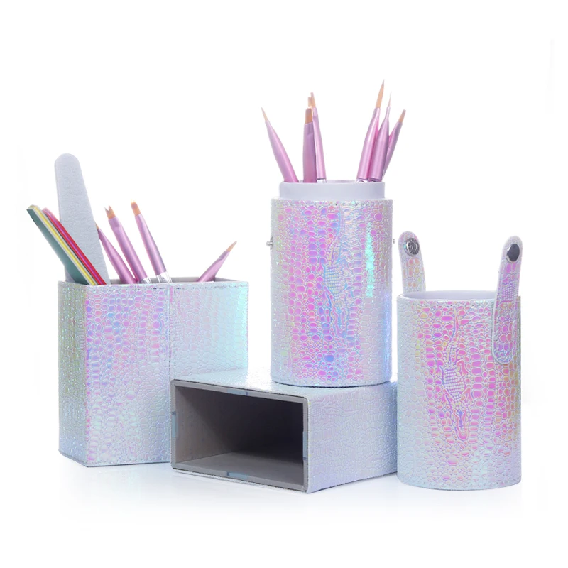

Makeup Nail Art Brush Holder Container Nail Brush Storage Case Nail Art Tool Accessories
