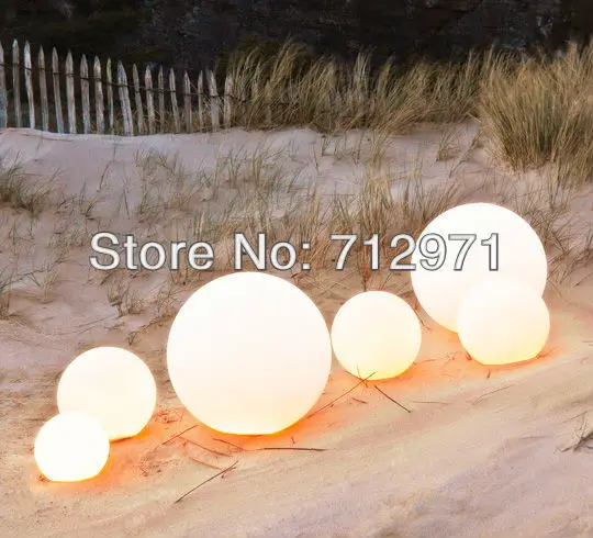 

IP65 waterproof illuminated led ball LED sphere LED boulb