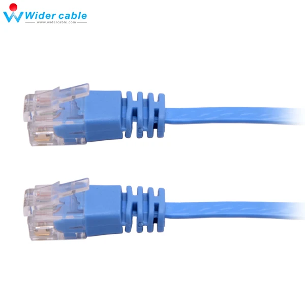 5FT Thin Cable Ethernet Lan Network CAT5e RJ45 Patch Cord Internet White NEW