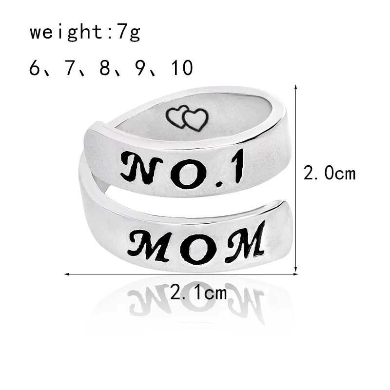 Неправильная спираль счастливое письмо &quot№ 1 мама&quot Двойное сердце навсегда