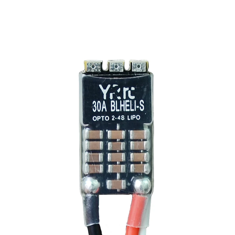 YRRC 30A BLHELI_S BLS ESC 2 6S поддержка DSHOT600 Бесщеточный Регулятор мощности с открытым