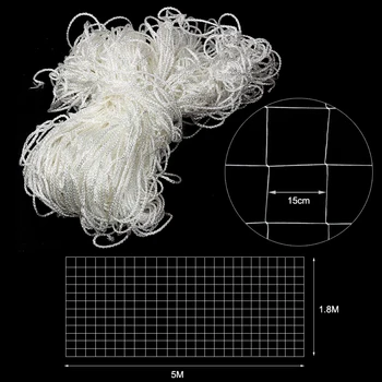 

1.8 x 5m Garden Fence Polyester Net Plant Growth Climbing Frame Fence Lattice Gardening Net Vegetable Plant Lattice Garden Tools