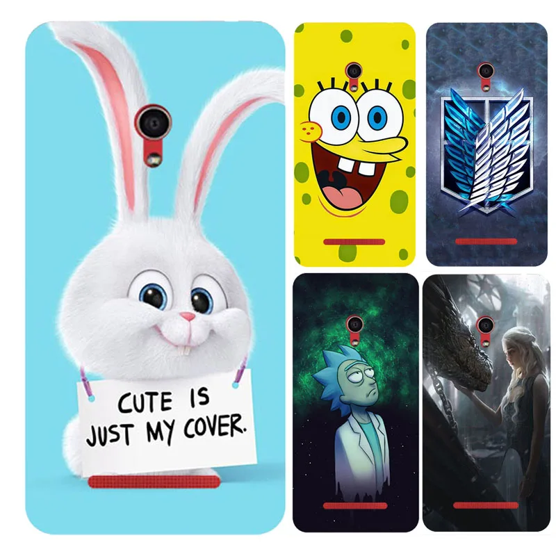 

Case for Asus Zenfone Go ZC451TG Z00SD Case hard Cute Animals Cover for Asus Zenfone Go ZC451TG Z00SD CoverPrint Coque