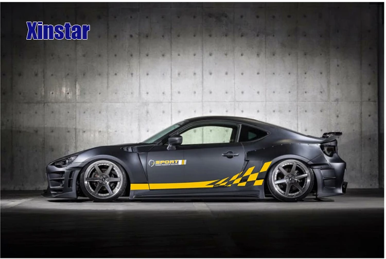 

2side Car body sticker for Toyota 86 Subaru STI Volkswagen SCIROCCO AUDI TT