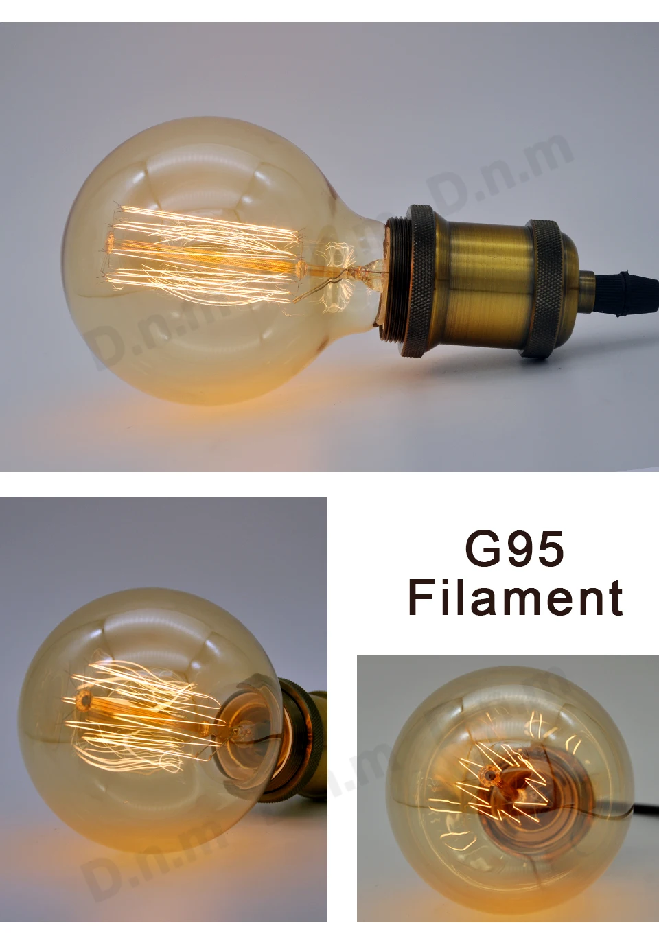 Электрическая лампочка эдисона лампочка E27 подвесной светильник в стиле ретро 220 V 40 W лампа винтажная лампа Эдисона лампочка lampara лампа накаливания для домашнего освещения промышленный Настенный декор