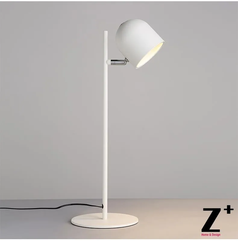 Современная Nordic Дизайн Настольный светильник минимализм Белый Черный Спальня Гостиная Abajur