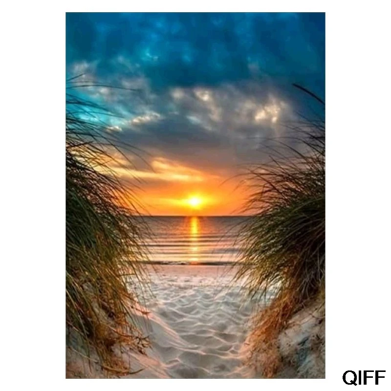 

Wholesale Scenery DIY 5D Full Drill Diamond Painting Embroidery Cross Stitch Kit Rhinestone Home Decor Craft May06