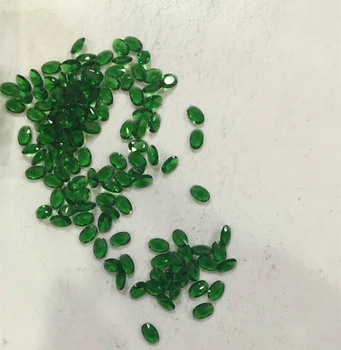 

MRHUANG Shine!Top Quality K9 Glass Green 500pcs Oval Glass 7*9mm Stone Beads Jewelry finding Supply