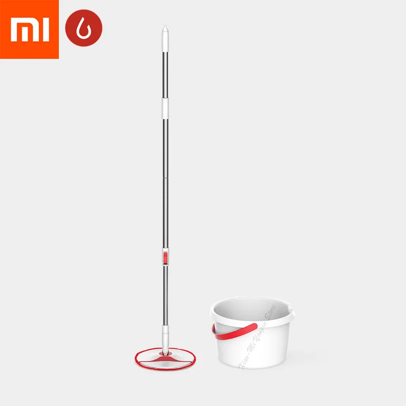 

Xiaomi Mijia YJ Automatic Cleaning Dehydration Rotary Mop Set Simple Operation Free Hands For Hpme Office Daily Cleaning