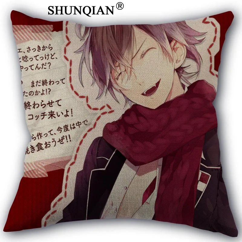 Diabolik lovers хлопковая льняная Наволочка на заказ домашние текстильные украшения с