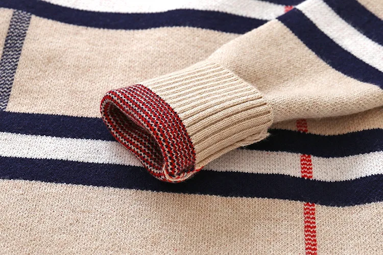 2018 Autumn Boys Sweater Plaid Children Knitwear Boys Cotton Pullover Dual Collar Sweater Kids Fashion Outerwear Toddler HTB15m4daiHrK1Rjy0Flq6AsaFXax - 2018 Autumn Boys Sweater Plaid Children Knitwear Boys Cotton Pullover Dual Collar Sweater Kids Fashion Outerwear Toddler