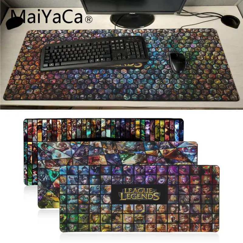 Maiyaca Высококачественная офисная мышь League of legend Champions мягкий коврик для мыши