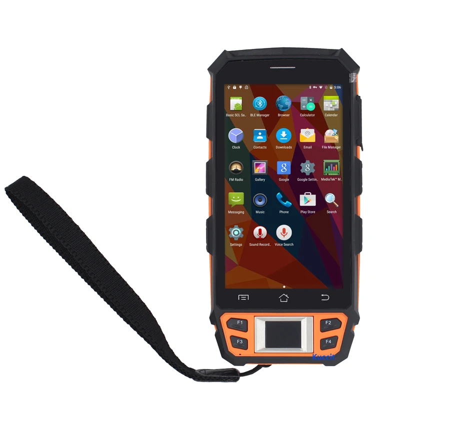 Оригинальный UHF RFID HF LF считыватель отпечатков пальцев Android сканер штрих кода WIFI