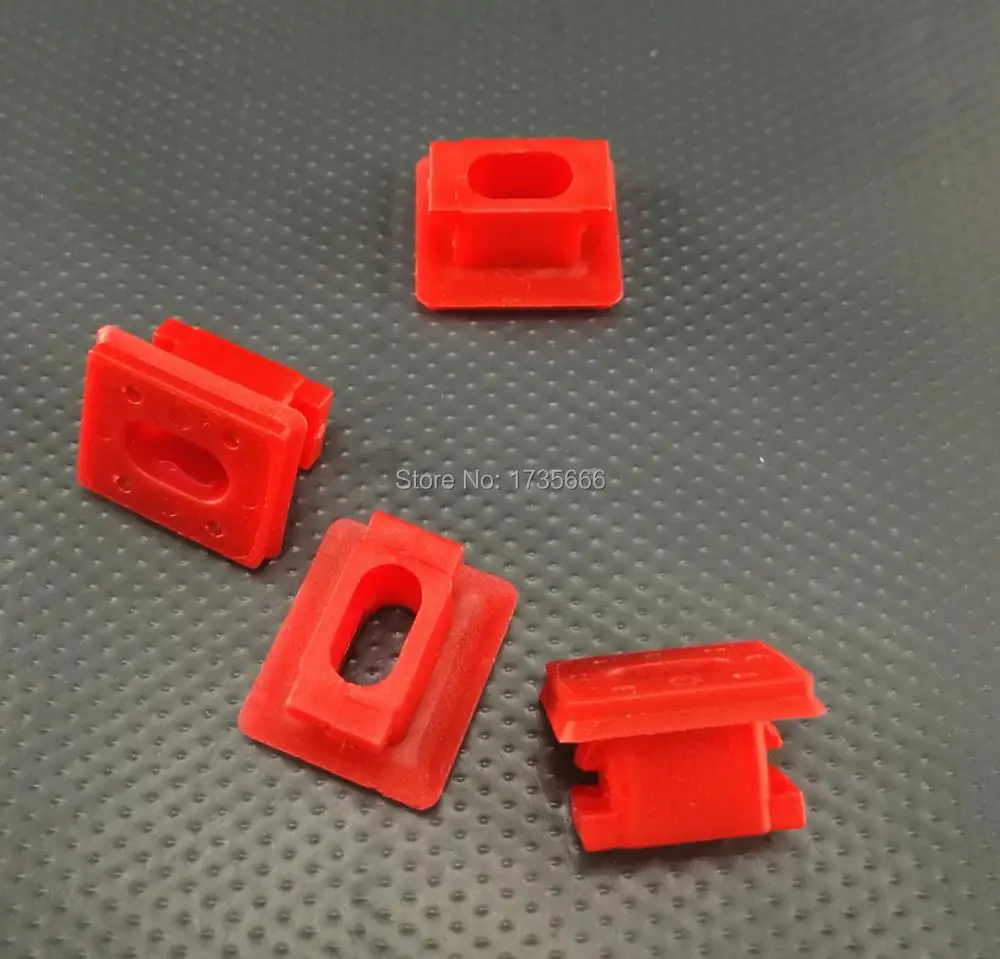 

15Pcs Red Interior Dash Insert Grommets Trim Clips Halter Clip for BMW E46 E65 E66 E83 X3