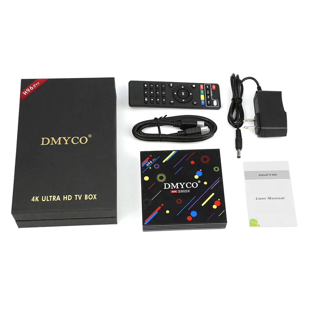 Горячая продажа Android tv Box Amlogic S905X H96 pro Smart 2 ГБ/16 ГБ Bluetooth 4 0 100 Мбит/с USB 3 WiFi K ultra HD