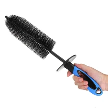 45 cm Auto Auto Mozzi Gomma Della Rotella Rim Scrub Spazzola di Pulizia Della Polvere Pennello Spazzola di Lavaggio Strumento di Pulizia