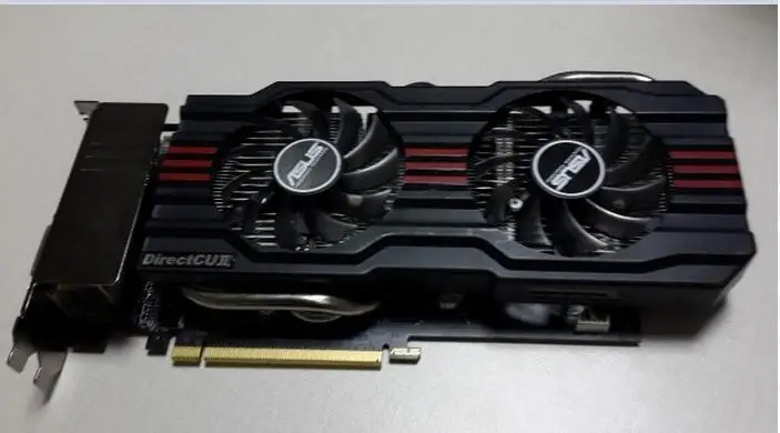 For Asus GTX660TI 2G DDR5 192BIT high-end desktop graphics card used original