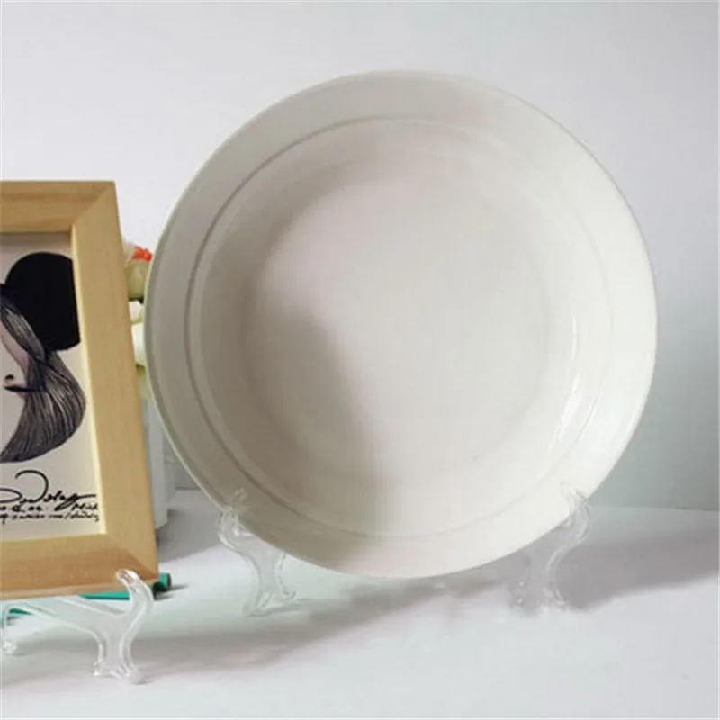 Подставка-держатель для фото прозрачная 3 5 7 9 дюймов Дисплей мольберт подставка тарелка миска рамка для картины P0.21