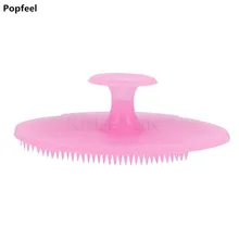 Силиконовая губка для удаления макияжа Гель силиконовая матовая Кисть Очиститель пластина для отшелушивания женщин мыть лицо Отшелушивающий, для лица инструмент для очистки спа