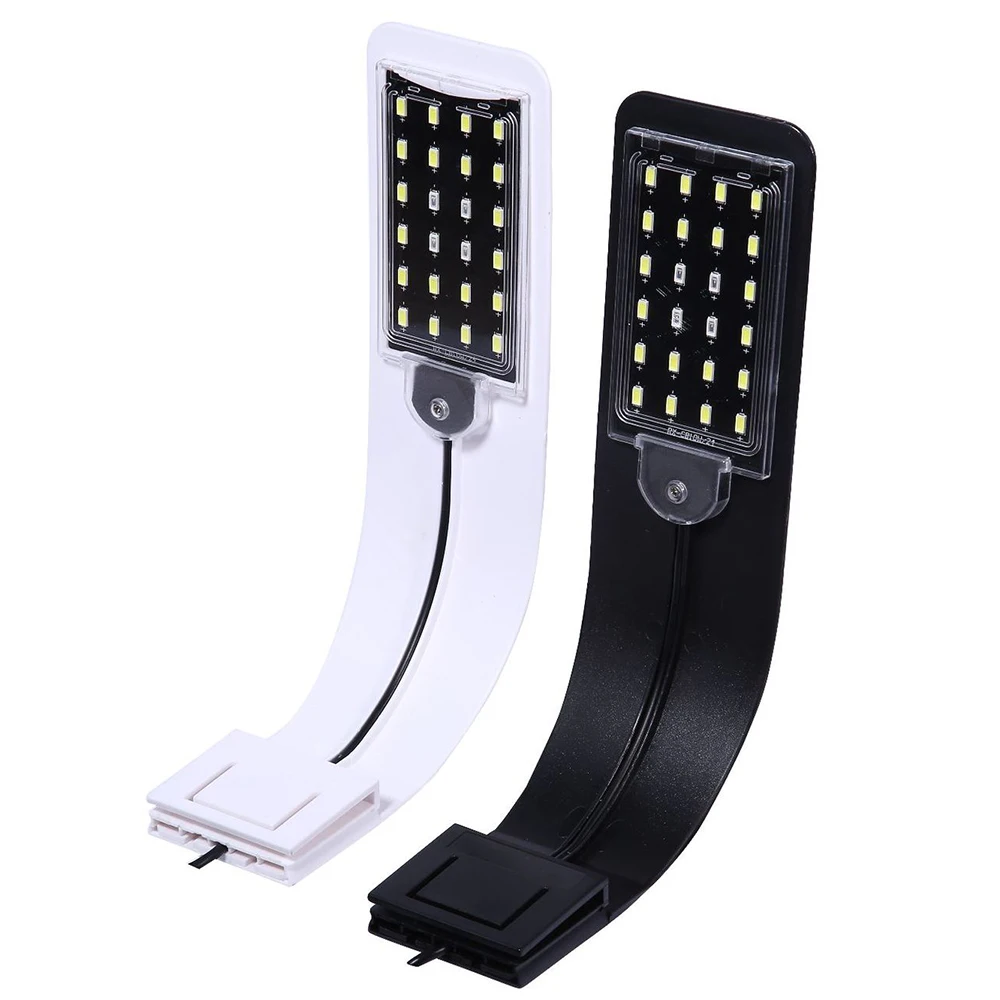 Super Slim LED Aquarium Light Plants Grow Lighting Waterproof Clip on