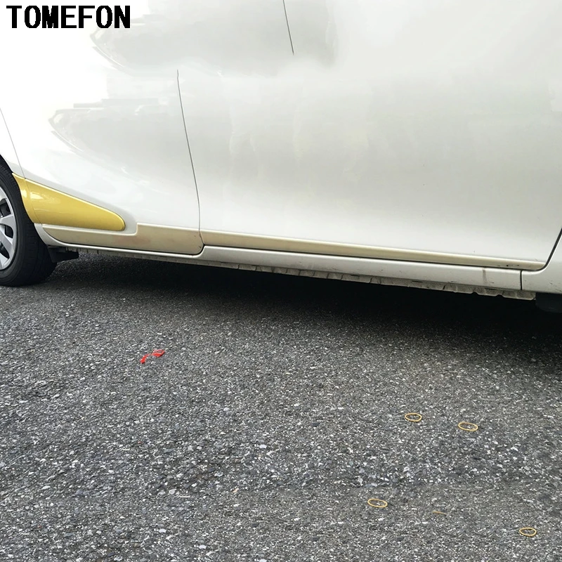 4 шт. накладки на боковые двери Toyota Sienta 2015 2016 2017 второго поколения