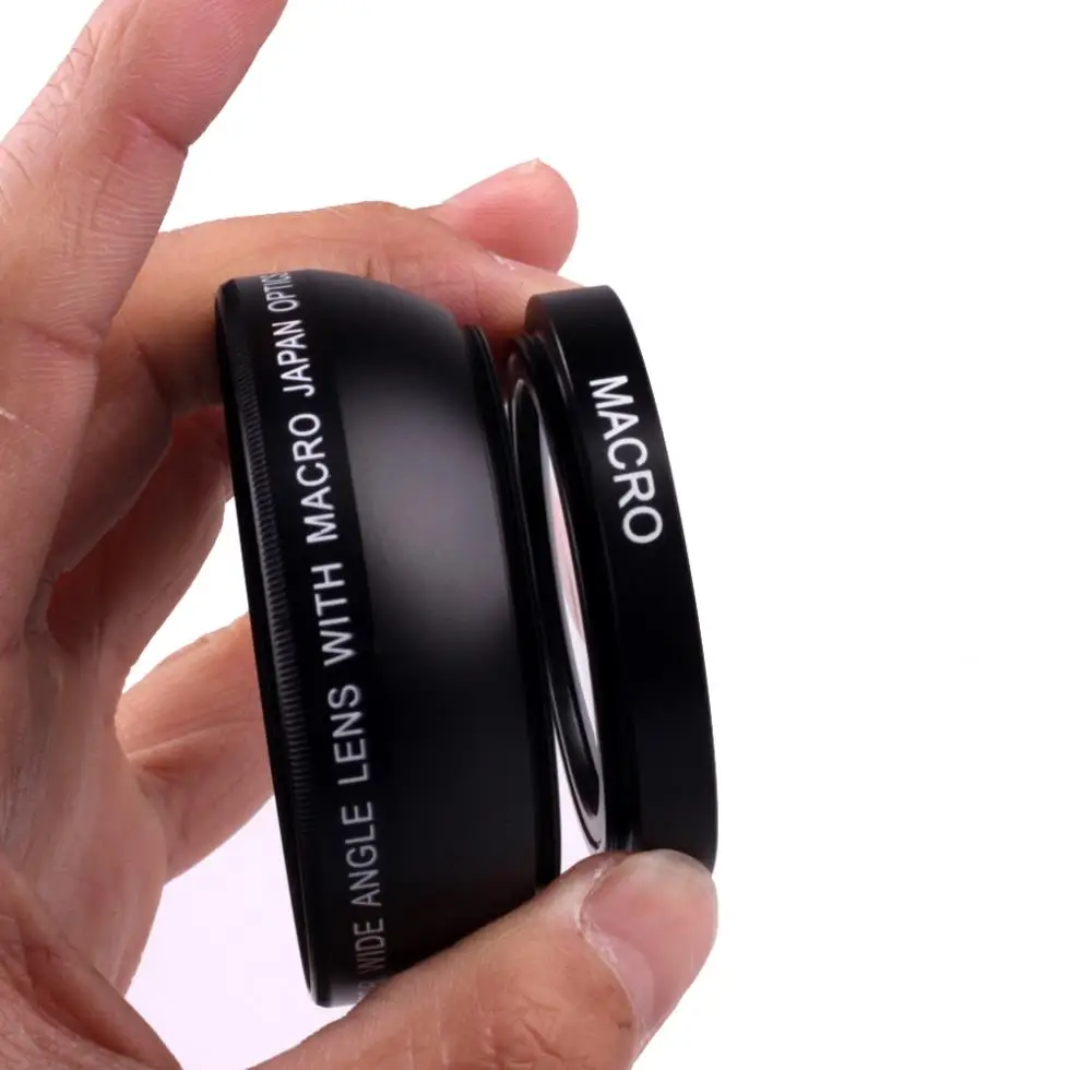 

Black 49mm 0.45x Wide Angle Camera lens with Macro Lens for Sony Alpha NEX-3,NEX-5,NEX-5N for Sony Alpha A3000 with 18-55 lens