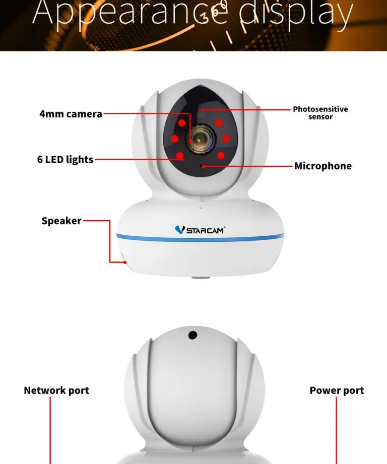 VISTARCAM C22Q 4MP 2 K HD PTZ беспроводная wifi ip-камера Поддержка 5G wifi