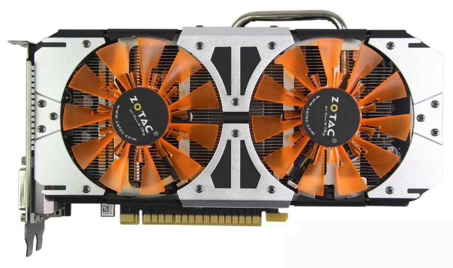 Оригинальная видеокарта ZOTAC GM170 GPU GTX 750Ti 2 Гб 128Bit GDDR5 для nVIDIA GeForce GTX750 Ti 2GD5 750
