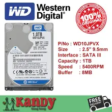 Western Digital WD Bleu 1 TB hdd 2.5 SATA disco duro ordinateur portable interne sabit disque dur interno hd disque dur portable disque